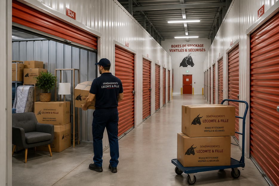 Garde-meubles et boxes de stockage